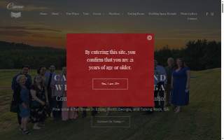 Canoe Vineyard and Winery website