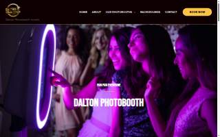 Dalton photobooth website