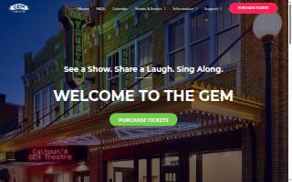 Gem Theatre website