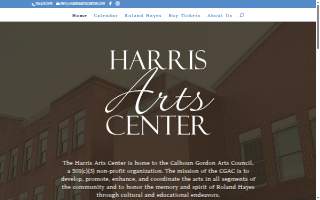 Harris Arts Center - Roland Hayes Museum website