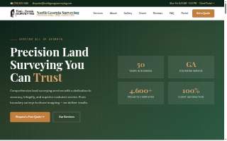 North Georgia Surveying, Inc website