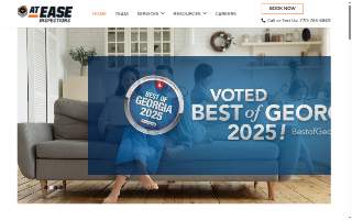 At Ease Inspections website