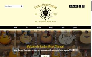 Canton Music Shoppe website