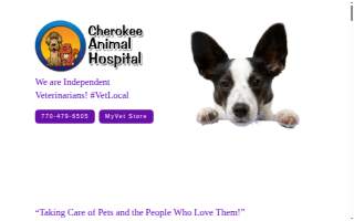 Cherokee Animal Hospital: Dr. Bryant website