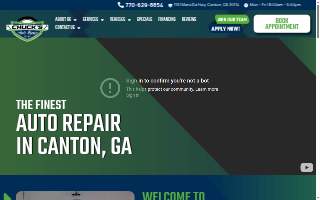 Chuck's Auto Repair website