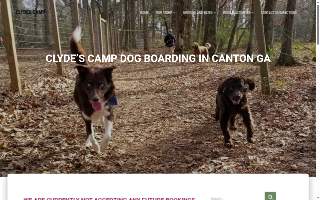 Clyde's Camp website