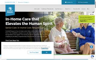 Comfort Keepers website