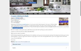 Cousins Kitchen & Bath website