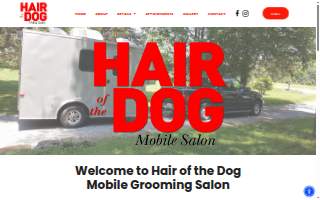 Hair Of The Dog Professional Grooming and Canine Care website