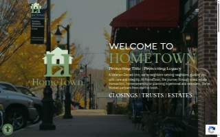 Hometown Law, LLC website