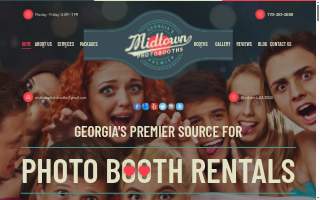 Midtown Photo Booths of Canton website