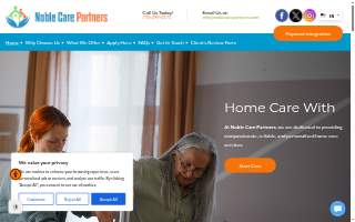 Noble Care Partners website