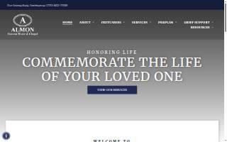 Almon Funeral Home & Chapel website