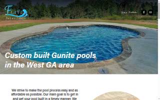 Elite Pools and Outdoors LLC website