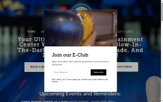 Junction Lanes Family Entertainment Center website