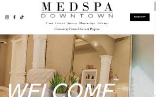 MedSpa Downtown of Fairburn website