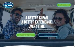 Aqua Breeze Car Wash website