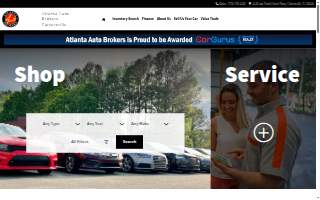 Atlanta Auto Brokers website