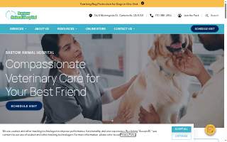 Bartow Animal Hospital website
