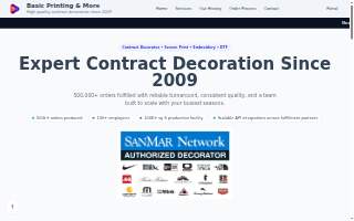 Basic Printing And More website