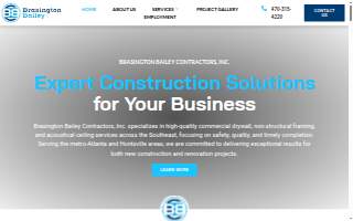 Brasington Bailey Contractors, Inc. website