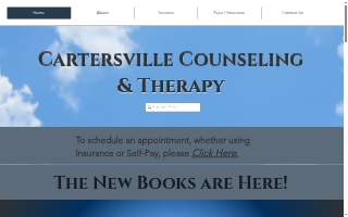 Cartersville Counseling & Therapy website