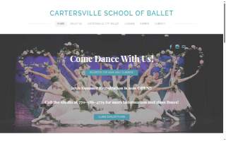 Cartersville School Of Ballet Ltd website