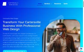 Cartersville Web Design website