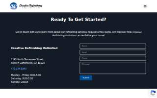 Creative Refinishing Unlimited LLC website