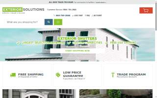 Exterior Solutions By: Darrell Pressley website