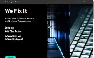 Harris Computer Services website