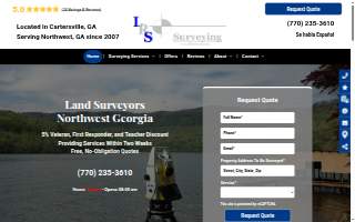 LRS Surveying website