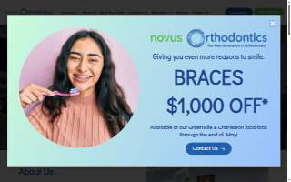 Novus Orthodontics website