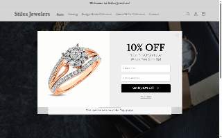 Stiles Jewelers website