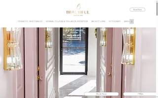 B Beautiful Medical Spa website