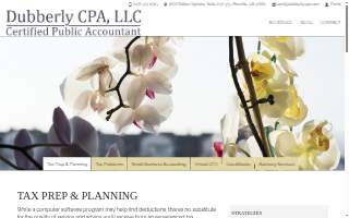 Dubberly CPA LLC website