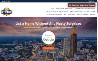 Get It Done Home Inspections website