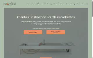 Peachtree Pilates website