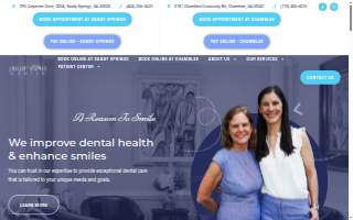Right Smile Center Chamblee website