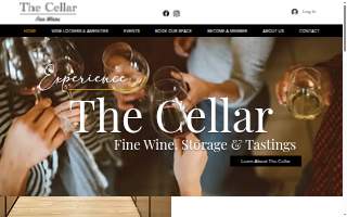 The Cellar Fine Wines website