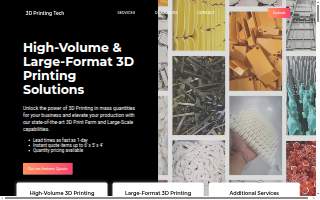 3D Printing Tech website