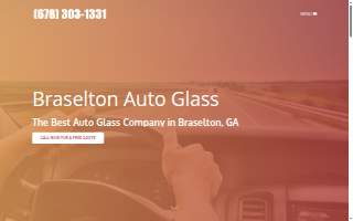Braselton Auto Glass website