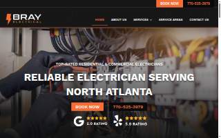 Bray Electrical Services website