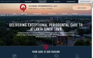 Georgia Periodontics website