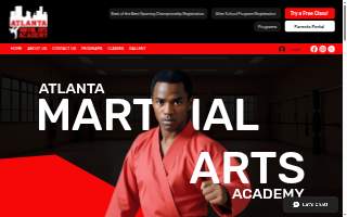 Atlanta Martial Arts Academy of College Park website