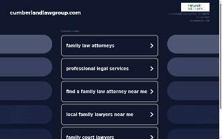 Cumberland Law Group, LLC website