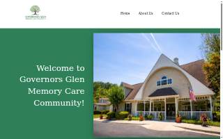 Governors Glen website
