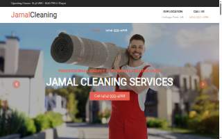 Jamal Cleaning website