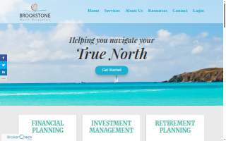 Brookstone Wealth Management website
