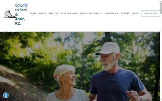 Columbus Foot & Ankle, P.C. website
